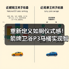 箭牌P3智能座便器:创新技术重新定义如厕体验 箭牌P3智能座便器:创新技术重新定义如厕体验