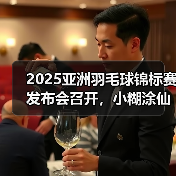 小糊涂仙亮相2025亚锦赛战略合作发布 小糊涂仙亮相2025亚锦赛战略合作发布