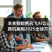 未来智能携讯飞AI会议耳机亮相2025全球开发者先锋大会 未来智能携讯飞AI会议耳机亮相2025全球开发者先锋大会