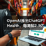 OpenAI推出ChatGPT Health,每周超2.3亿人咨询健康问题 OpenAI推出ChatGPT Health,每周超2.3亿人咨询健康问题