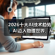2026十大AI技术趋势 :AI迈入物理世界,从预测词汇走向预测世界状态 2026十大AI技术趋势 :AI迈入物理世界,从预测词汇走向预测世界状态