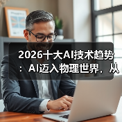 2026十大AI技术趋势 :AI迈入物理世界,从预测词汇走向预测世界状态 2026十大AI技术趋势 :AI迈入物理世界,从预测词汇走向预测世界状态