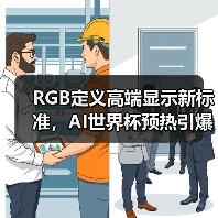 RGB定义高端显示新标准,AI世界杯预热引爆科技趋势 RGB定义高端显示新标准,AI世界杯预热引爆科技趋势