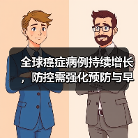 全球癌症病例持续增长,防控需强化预防与早诊 全球癌症病例持续增长,防控需强化预防与早诊