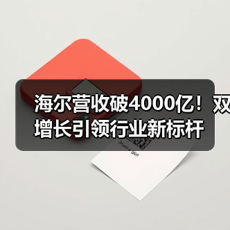 海尔2024创新成果曝光:生态转型如何引领行业-智穹界讯聚闻网 海尔2024创新成果曝光:生态转型如何引领行业-智穹界讯聚闻网