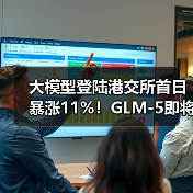 大模型登陆港交所首日暴涨11%!GLM-5即将发布,AGI新风口来临? 大模型登陆港交所首日暴涨11%!GLM-5即将发布,AGI新风口来临?