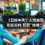 《日掛中天》人性善恶引发共鸣 获赞"值得二刷 《日掛中天》人性善恶引发共鸣 获赞"值得二刷