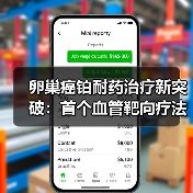 铂耐药卵巢癌新突破：苏维西塔单抗显著延长生存期-智穹界讯聚闻网