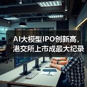 AI大模型IPO创新高,港交所上市成最大纪录 AI大模型IPO创新高,港交所上市成最大纪录