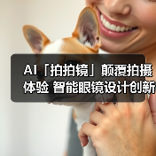 AI「拍拍镜」颠覆拍摄体验 智能眼镜设计创新斩获大赛金奖 AI「拍拍镜」颠覆拍摄体验 智能眼镜设计创新斩获大赛金奖
