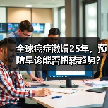 全球癌症激增25年,预防早诊能否扭转趋势? 全球癌症激增25年,预防早诊能否扭转趋势?