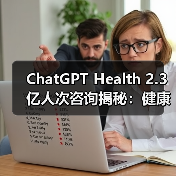 ChatGPT Health 2.3亿人次咨询揭秘：健康数据整合如何革新医疗