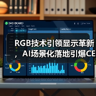 RGB技术引领显示革新,AI场景化落地引爆CES新趋势 RGB技术引领显示革新,AI场景化落地引爆CES新趋势