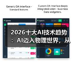 2026十大AI技术趋势 :AI迈入物理世界,从预测词汇走向预测世界状态 2026十大AI技术趋势 :AI迈入物理世界,从预测词汇走向预测世界状态