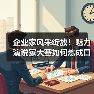 企业家风采绽放！魅力演说家大赛如何炼成口才王者？