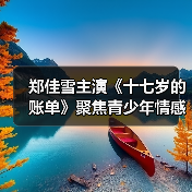 郑佳雪主演《十七岁的账单》聚焦青少年情感成长 郑佳雪主演《十七岁的账单》聚焦青少年情感成长