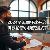 2024圣诞季狂欢开启 佛罗伦萨小镇沉浸式节日体验全揭秘