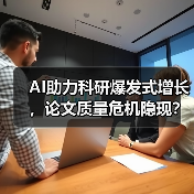 AI助力科研爆发式增长，论文质量危机隐现？