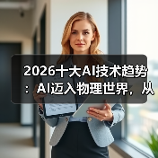 2026十大AI技术趋势 ：AI迈入物理世界，从预测词汇走向预测世界状态