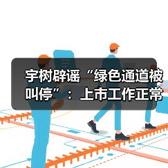 宇树辟谣“绿色通道被叫停”：上市工作正常推进