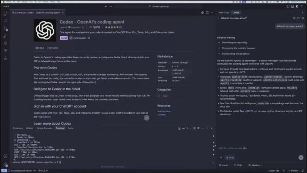 GPT-5-Codex发布，智能编程助手实现复杂任务自主处理