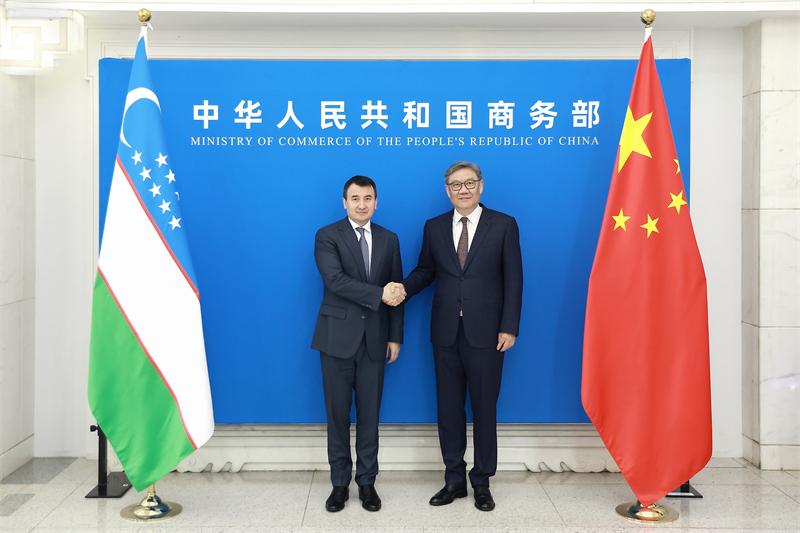 中乌深化经贸合作，支持乌兹别克斯坦加入世贸组织